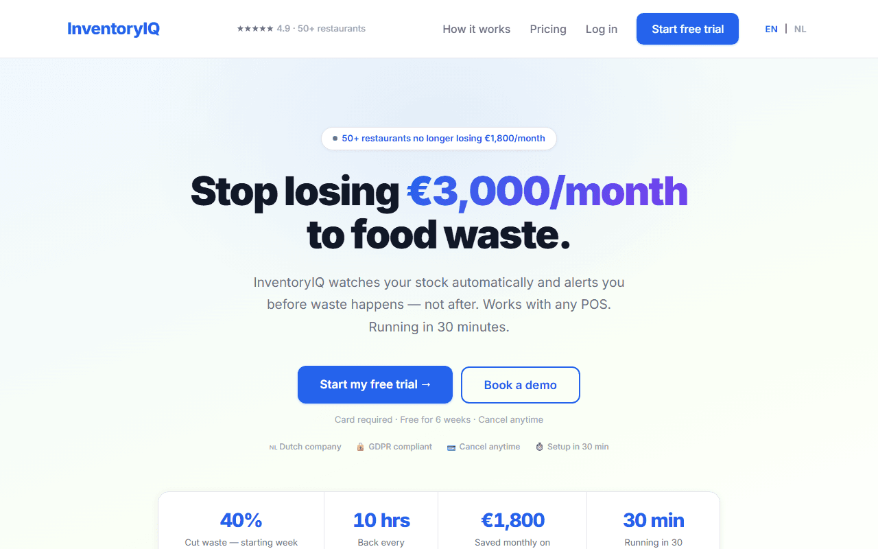 InventoryIQ screenshot 1